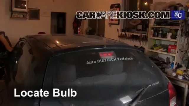 2003 Mitsubishi Colt GL 1.3L 4 Cyl. Lights Center Brake Light (replace bulb)